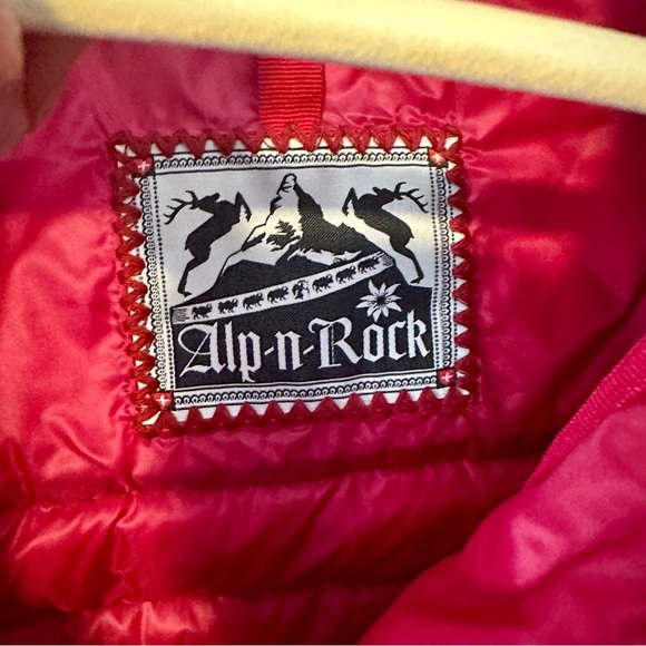 Alp N Rock Duck Down Hybrid Jacked Outdoor Ski Activewear $299 sz Medium Red - Picture 5 of 15